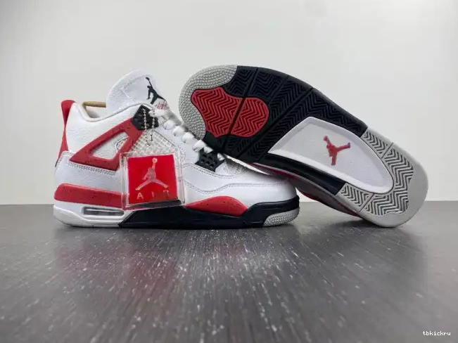 Rep TBkick Cement Red 4 Air DH6927-161 Jordan 0613